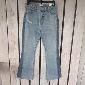Artemis Vintage Modern Bootcut Jeans Womens 13/30 Blue New Two Tone High Rise